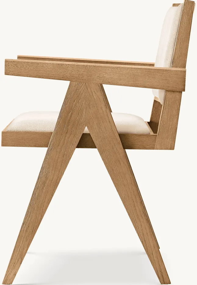 Fauteuil Estaing en tissu, vue 3 sur 6