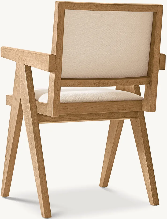 Fauteuil Estaing en tissu, vue 4 sur 6