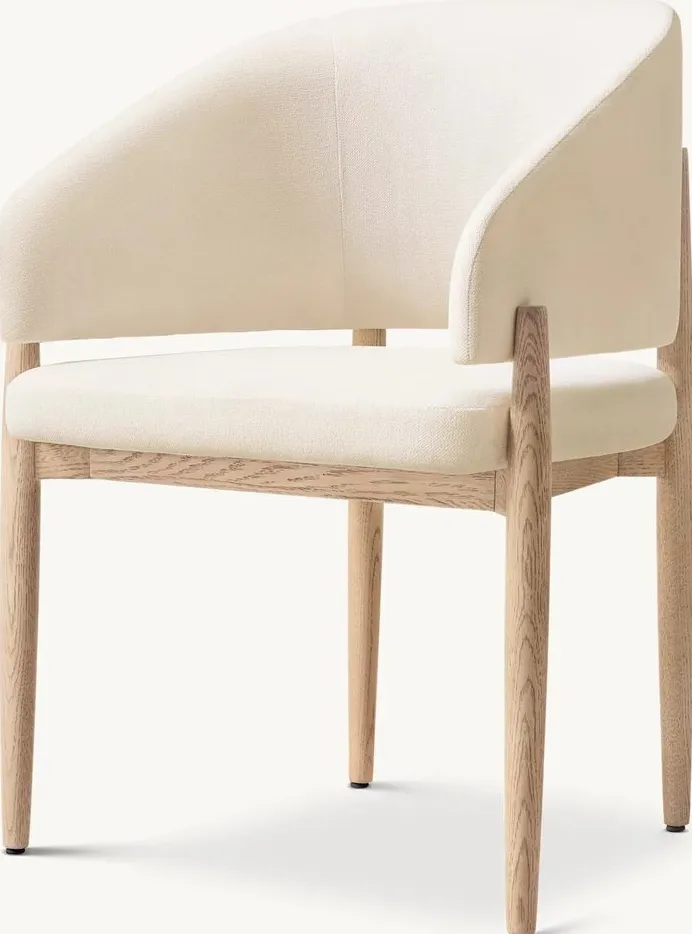 Fauteuil Giverny en tissu, vue 2 sur 5