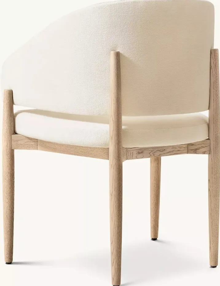 Fauteuil Giverny en tissu, vue 3 sur 5
