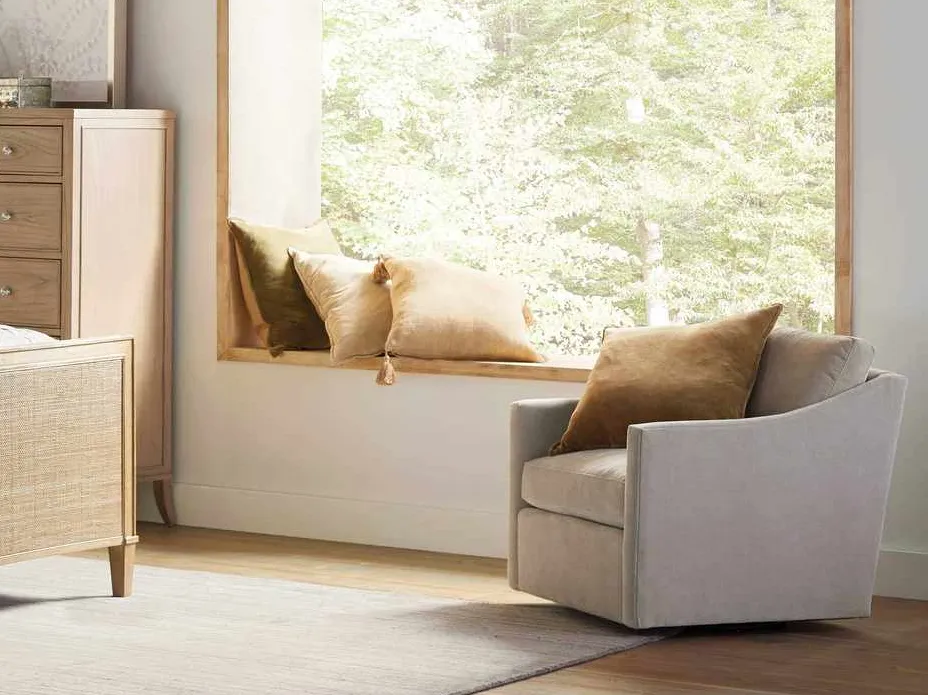 Fauteuil Gordes en velours, vue 2 sur 6