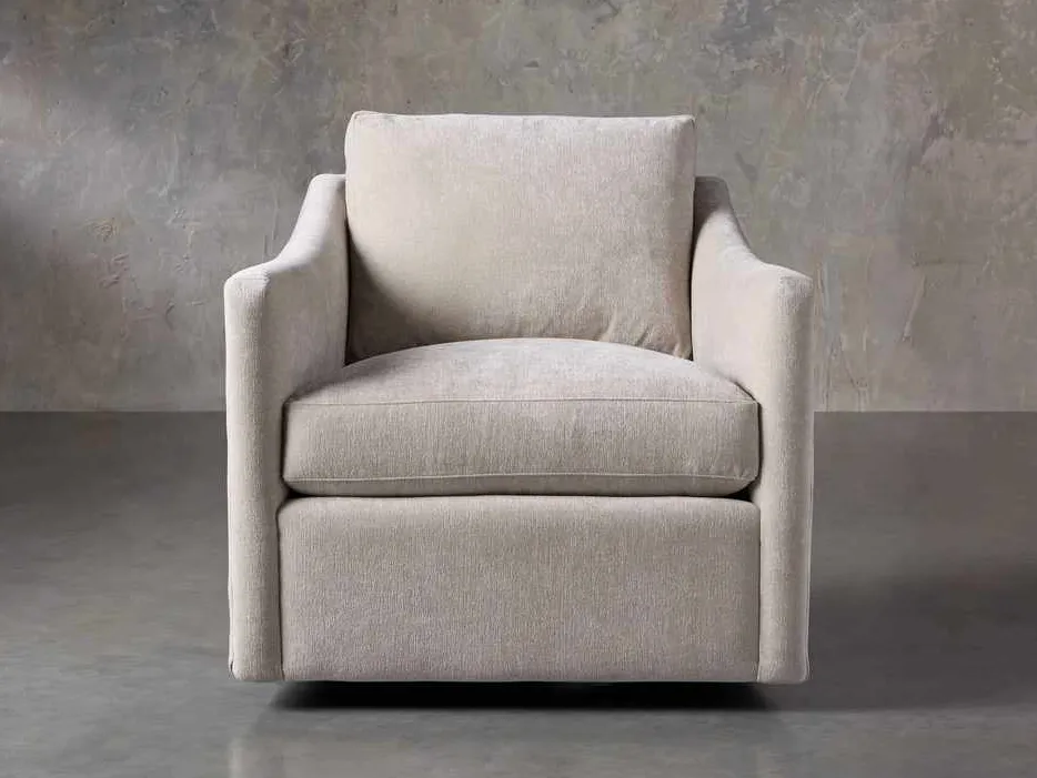 Fauteuil Gordes en velours, vue 4 sur 6