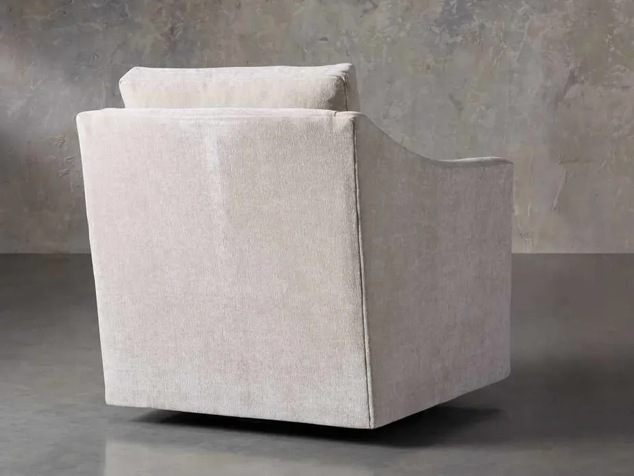 Fauteuil Gordes en velours, vue 5 sur 6