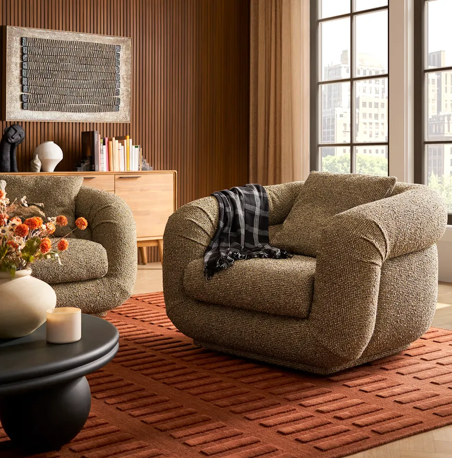 Fauteuil Largentière en tissu, collection fauteuils ELWOOD HOME