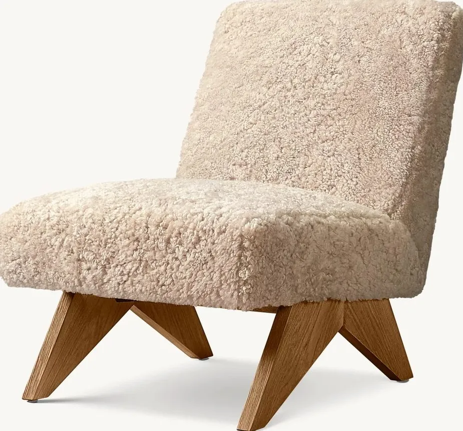Fauteuil lounge Bidart en tissu, collection fauteuils ELWOOD HOME