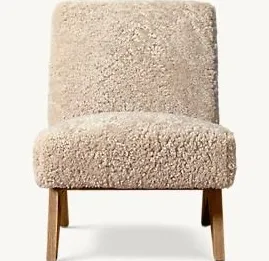 Fauteuil lounge Bidart en tissu, vue 2 sur 4