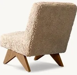 Fauteuil lounge Bidart en tissu, vue 4 sur 4