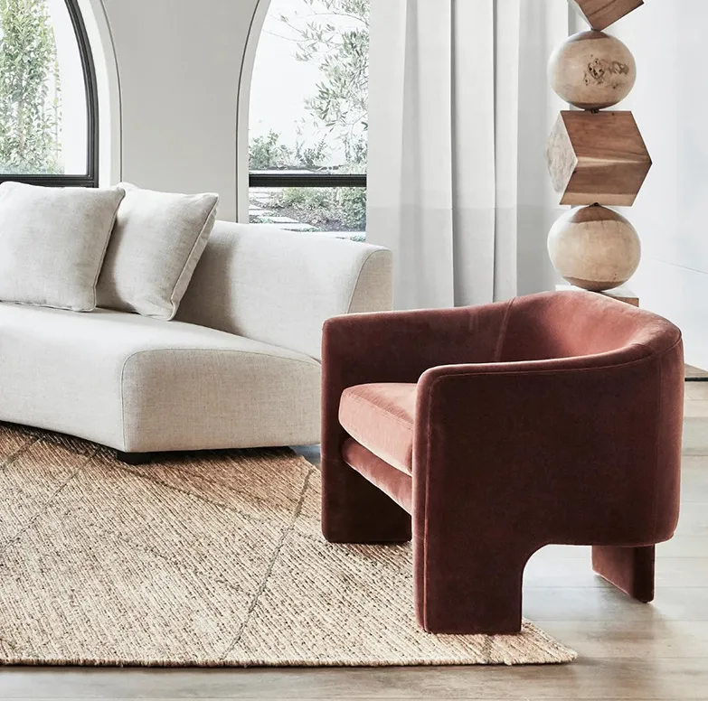 Fauteuil lounge Biot, vue 2 sur 6