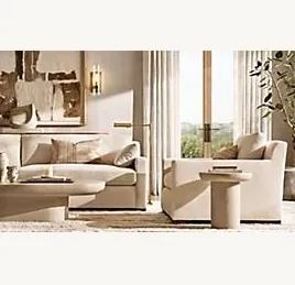 Fauteuil lounge Blaye en tissu, vue 6 sur 6