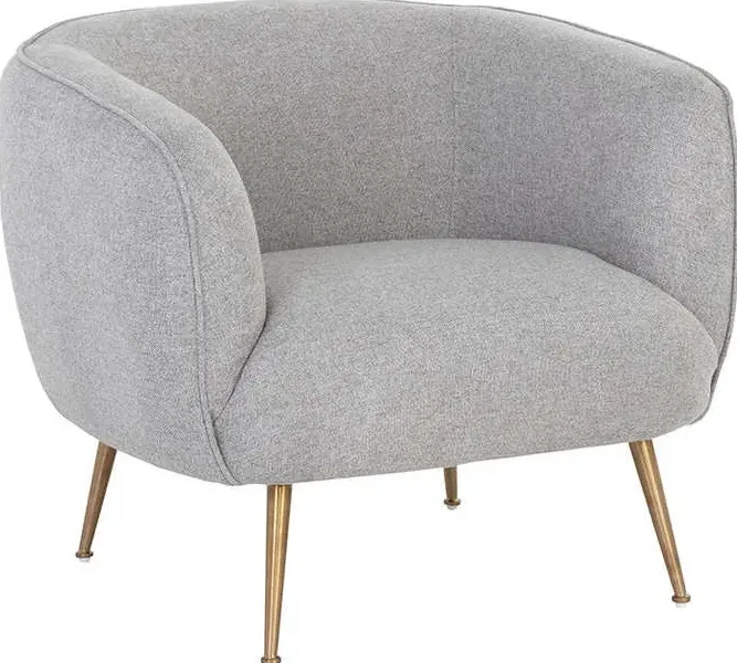 Fauteuil lounge Chantilly, vue 2 sur 6