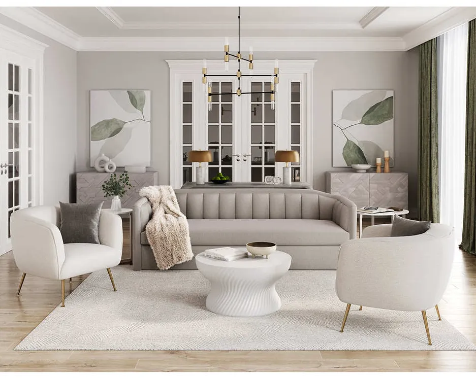 Fauteuil lounge Chantilly, vue 6 sur 6