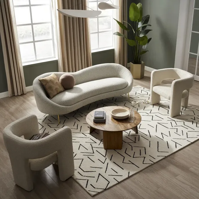 Fauteuil lounge Clisson, vue 5 sur 6
