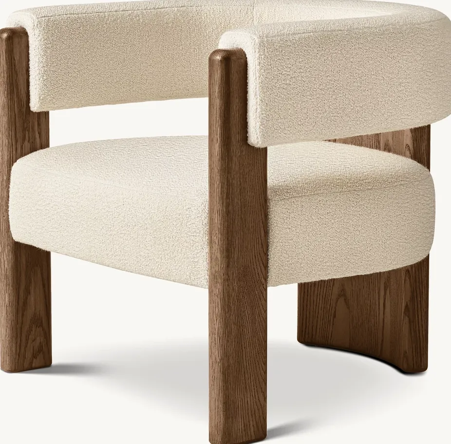 Fauteuil lounge Foix, vue 3 sur 5