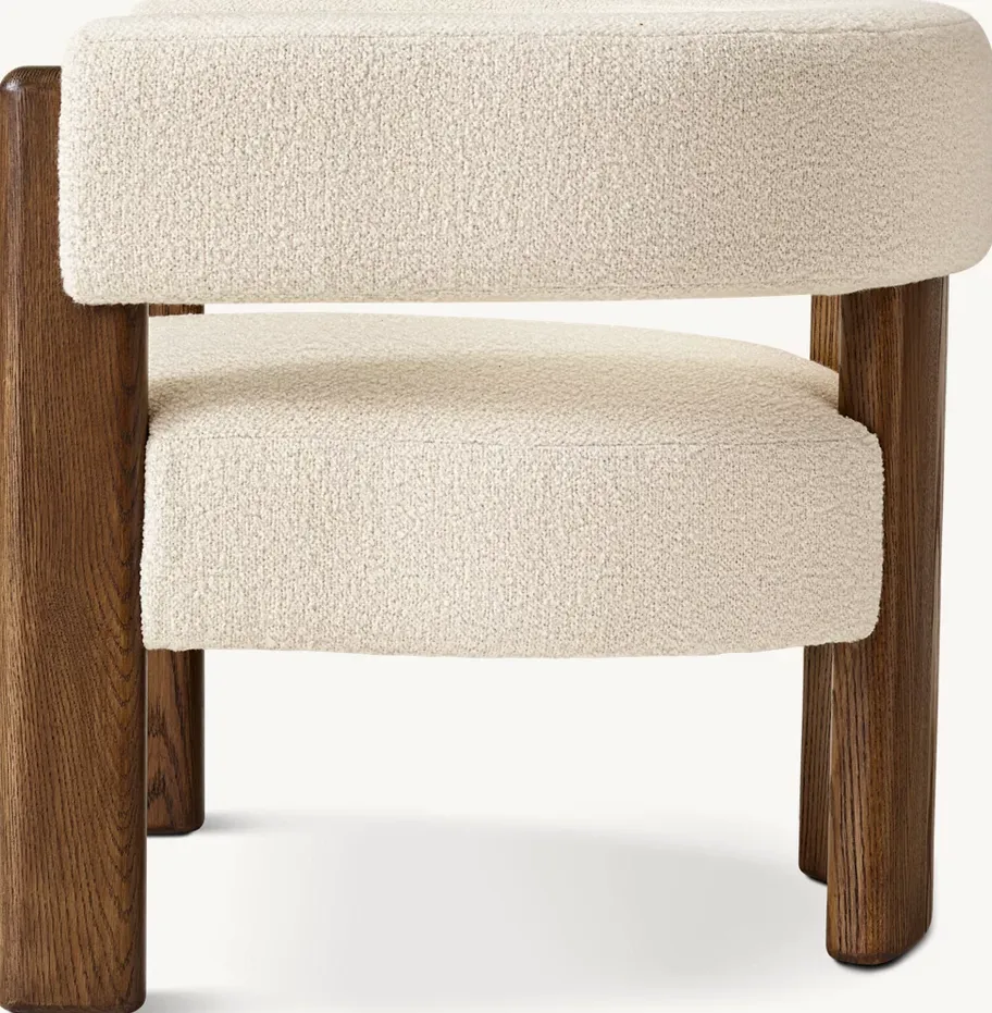 Fauteuil lounge Foix, vue 4 sur 5
