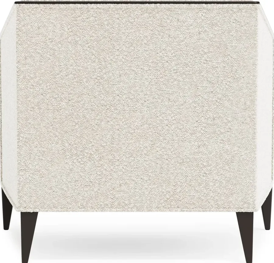 Fauteuil lounge Hossegor en tissu, vue 4 sur 4