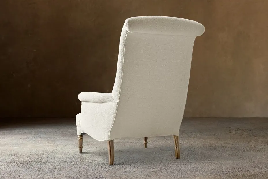 Fauteuil lounge Joyeuse en tissu, vue 4 sur 4