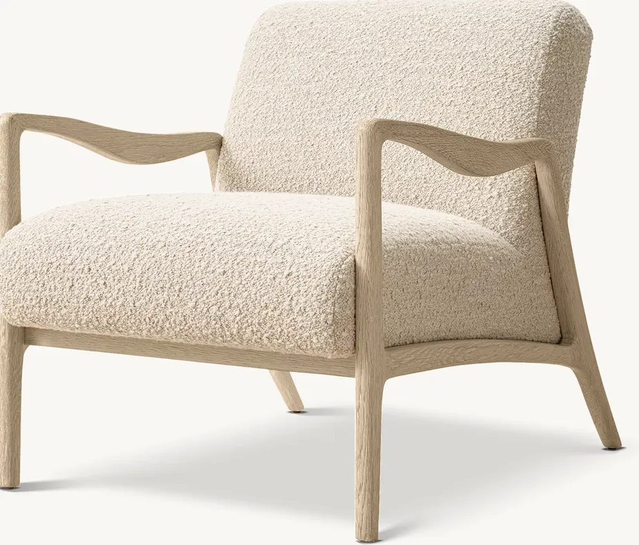 Fauteuil lounge Mirepoix, vue 2 sur 5
