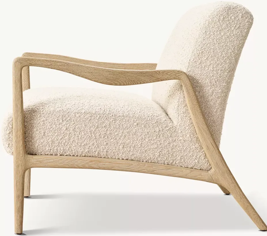 Fauteuil lounge Mirepoix, vue 3 sur 5