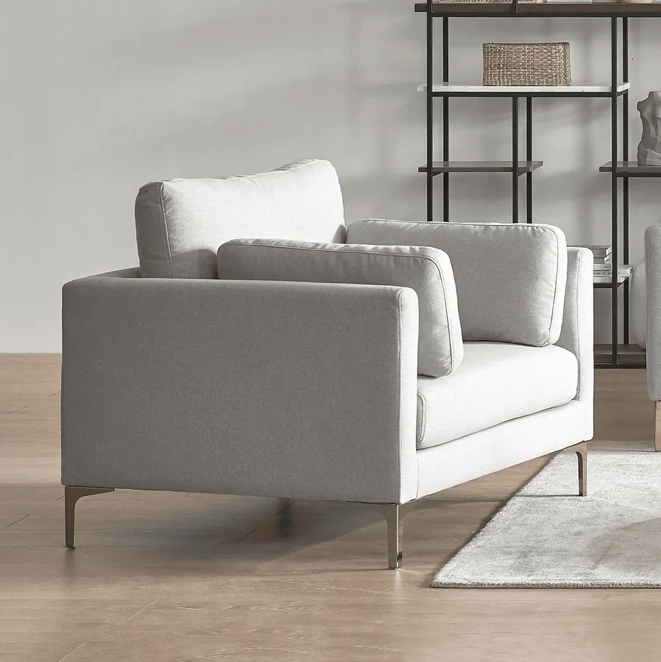 Fauteuil lounge Morteau en tissu, collection fauteuils ELWOOD HOME