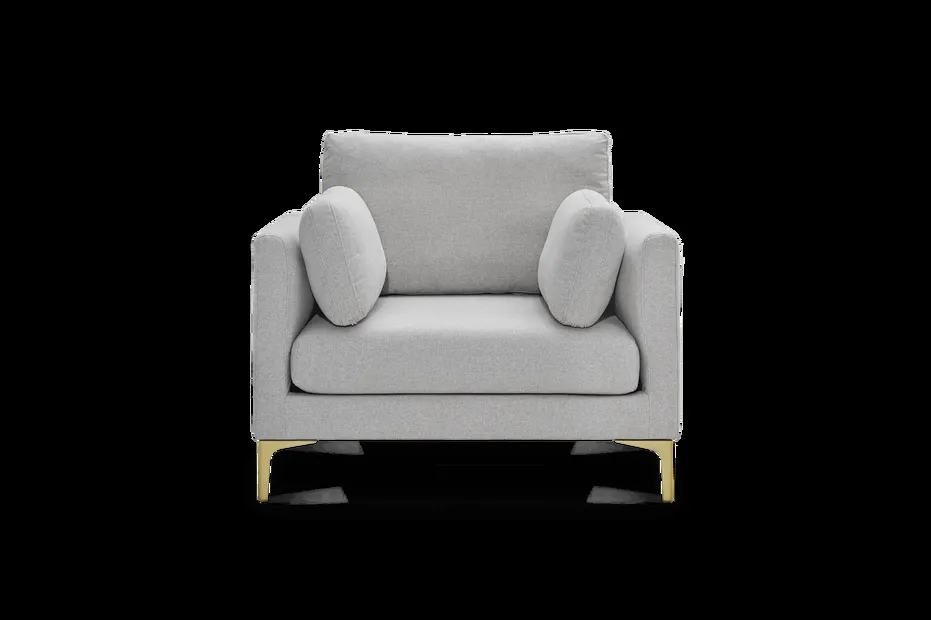 Fauteuil lounge Morteau en tissu, vue 4 sur 5