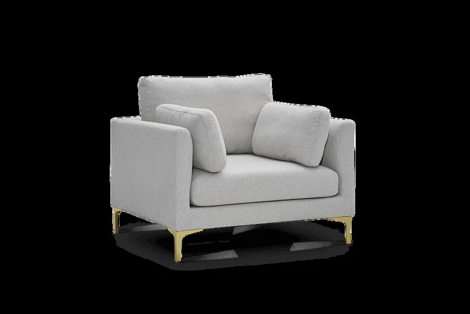 Fauteuil lounge Morteau en tissu, vue 5 sur 5