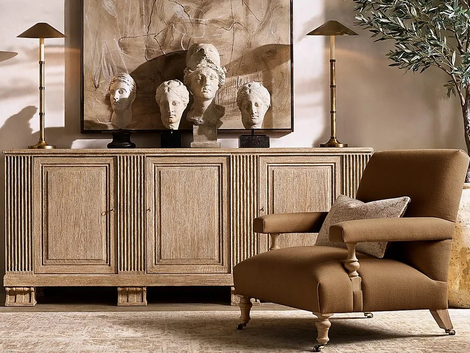 Fauteuil lounge Nyons en tissu, vue 5 sur 5