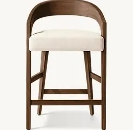 Fauteuil lounge Privas en tissu, vue 2 sur 4