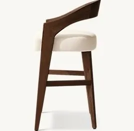 Fauteuil lounge Privas en tissu, vue 3 sur 4