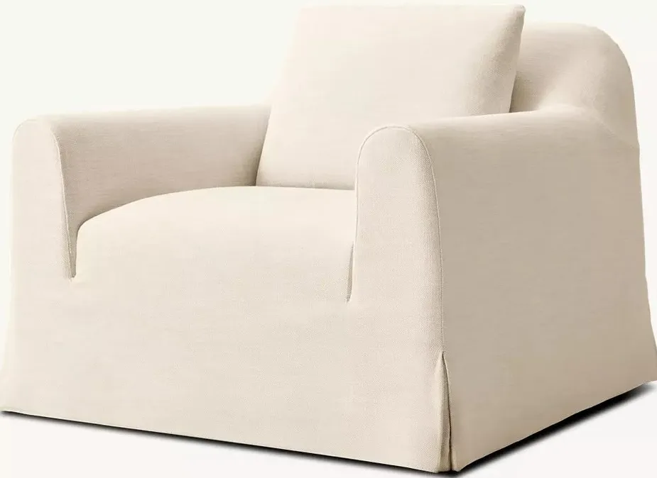 Fauteuil Lucéram en tissu, vue 2 sur 5