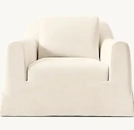 Fauteuil Lucéram en tissu, vue 3 sur 5