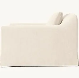 Fauteuil Lucéram en tissu, vue 4 sur 5
