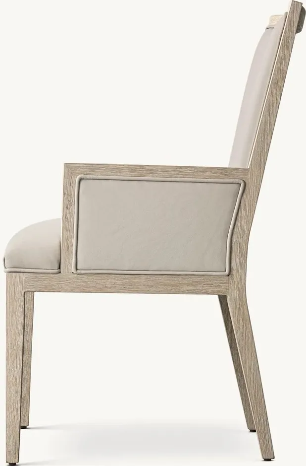 Fauteuil Mende en cuir, vue 4 sur 4