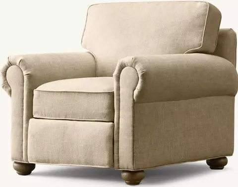 Fauteuil Menton en lin — fauteuils