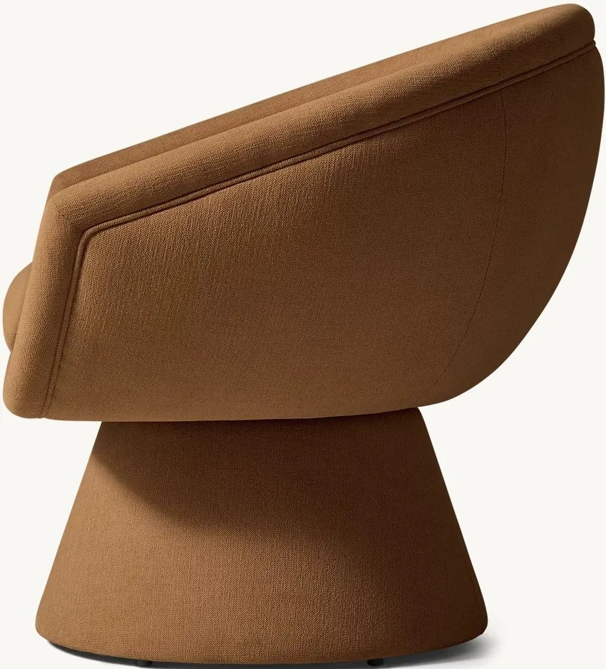 Fauteuil Meyrueis en tissu, vue 2 sur 5