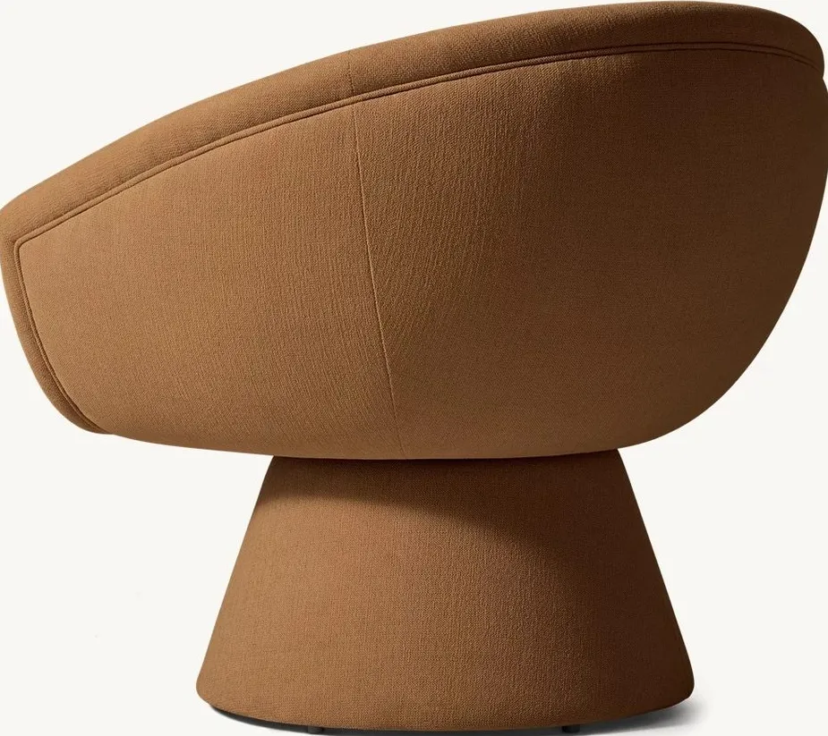 Fauteuil Meyrueis en tissu, vue 4 sur 5