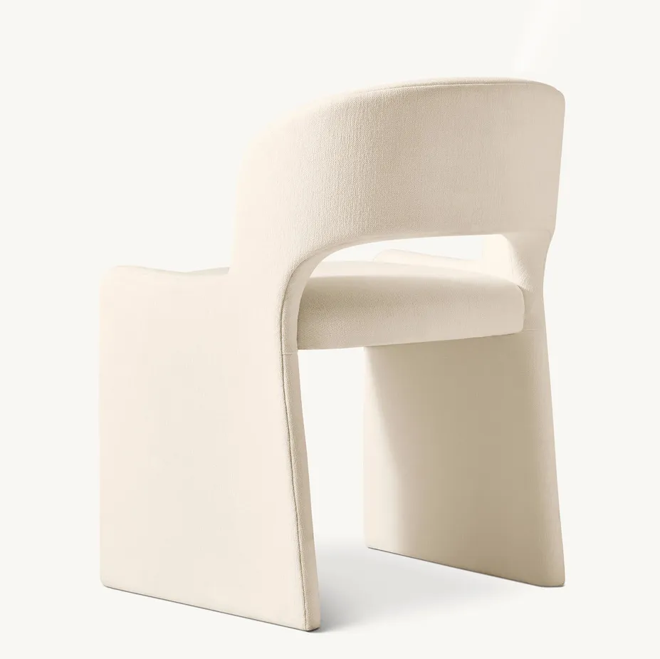 Fauteuil Millau en chêne, vue 4 sur 5