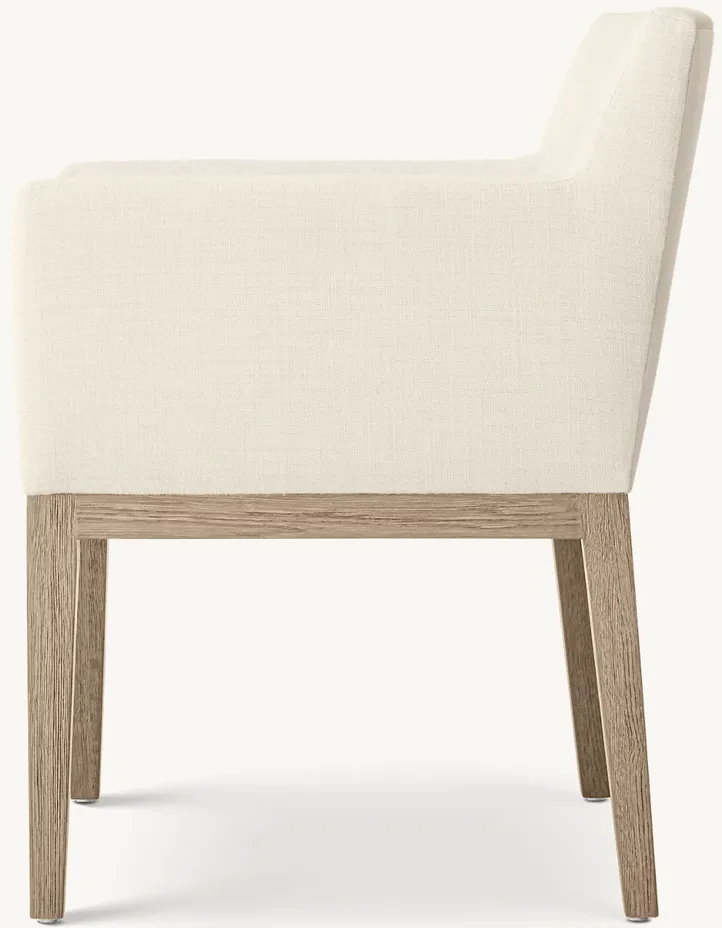 Fauteuil Minerve en tissu, vue 3 sur 4