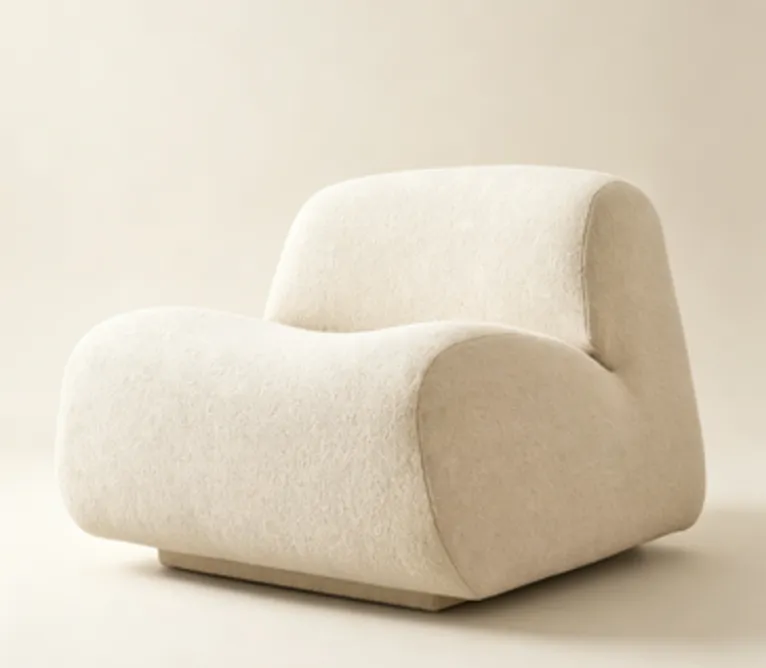 Fauteuil Moustiers en tissu, collection fauteuils ELWOOD HOME