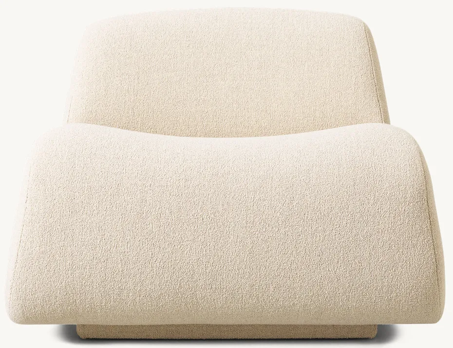 Fauteuil Moustiers en tissu, vue 2 sur 4