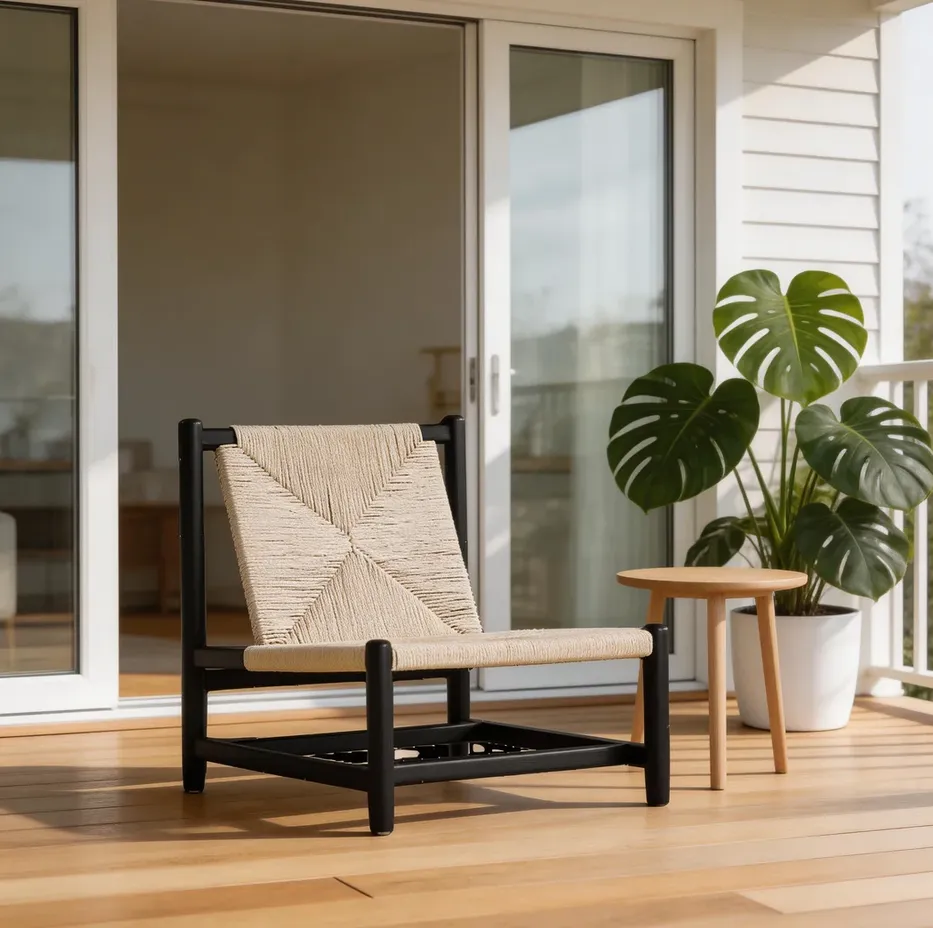 Fauteuil Nant en chêne, vue 2 sur 4