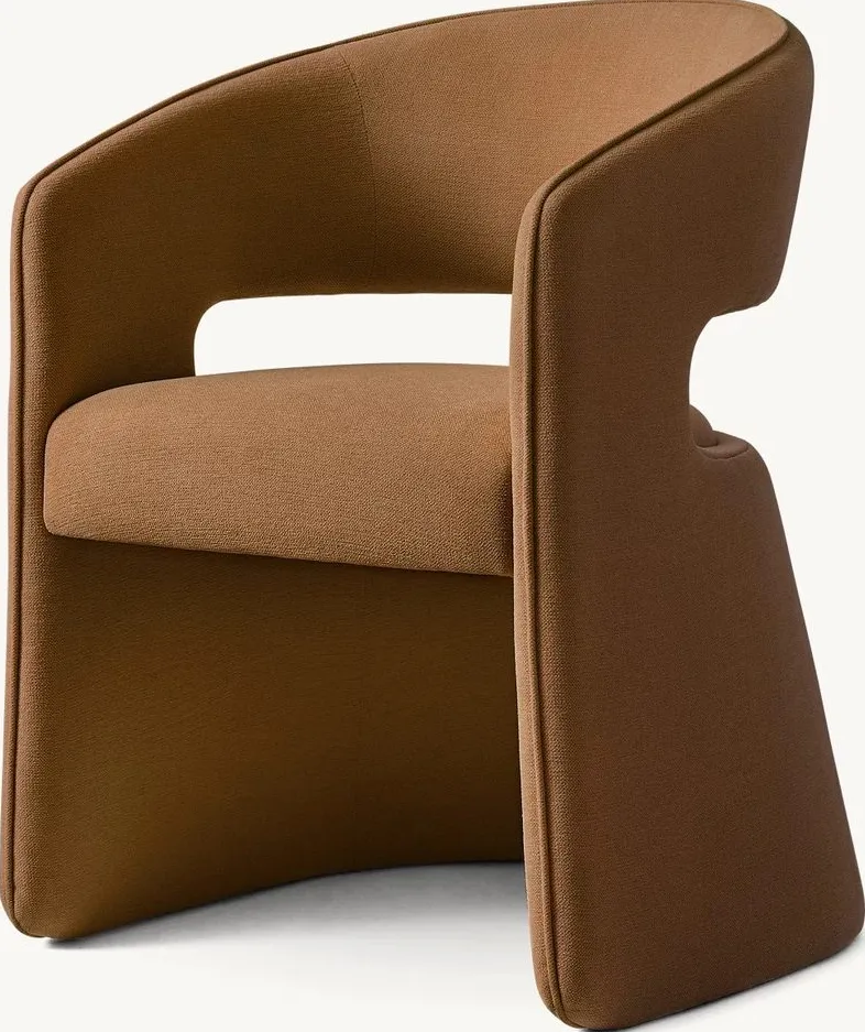 Fauteuil Nasbinals en tissu, vue 3 sur 6
