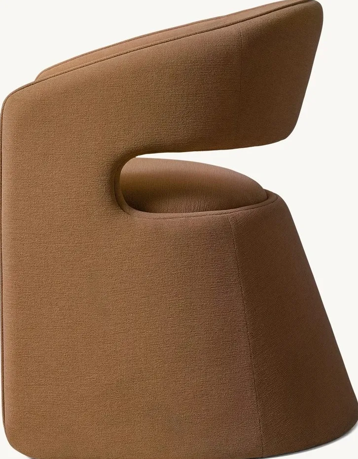 Fauteuil Nasbinals en tissu, vue 4 sur 6