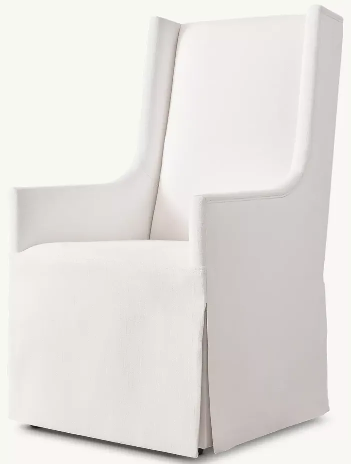 Fauteuil Pézenas en tissu, vue 4 sur 4