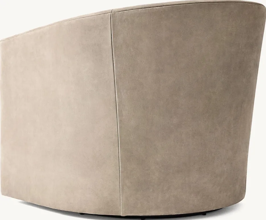 Fauteuil pivotant Limoux en tissu, vue 5 sur 6