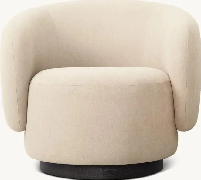 Fauteuil pivotant Menthon classique, vue 2 sur 5