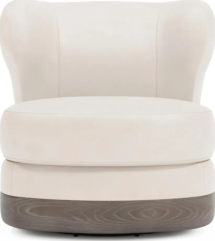 Fauteuil pivotant Sisteron en tissu, collection fauteuils ELWOOD HOME