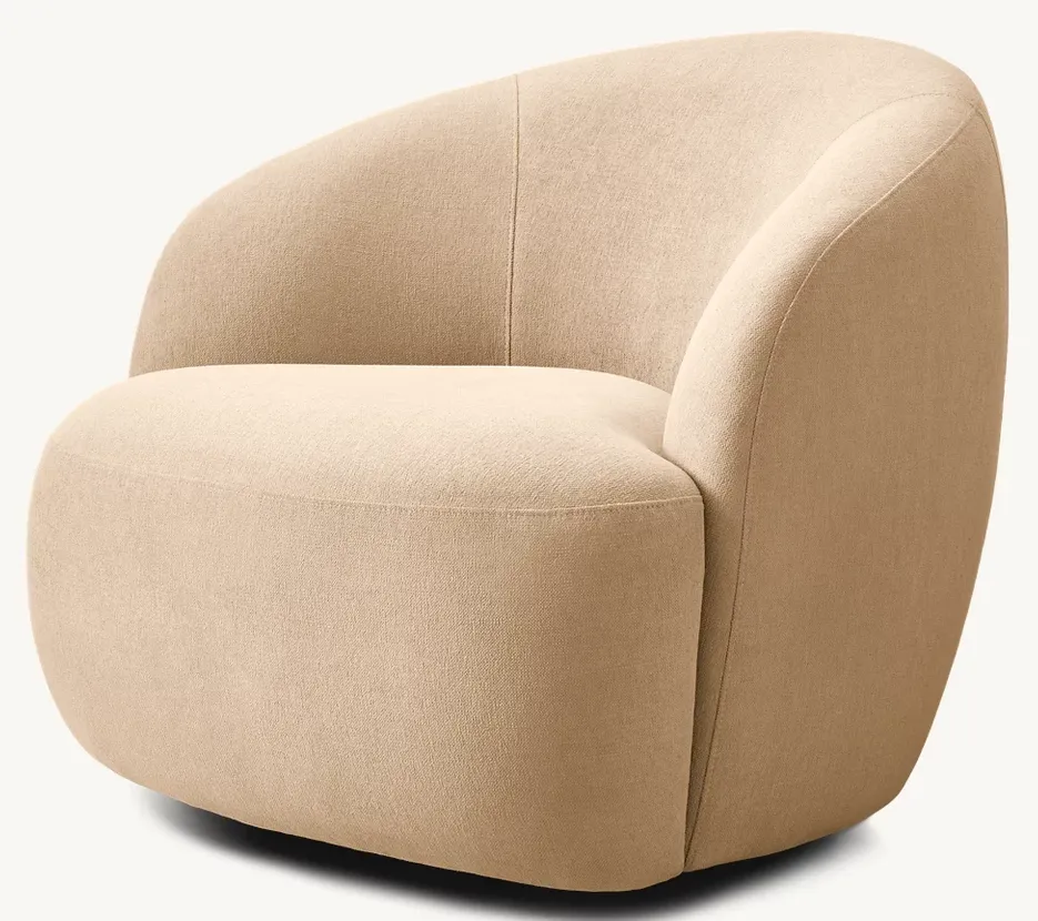 Fauteuil pivotant Tarascon, vue 3 sur 5