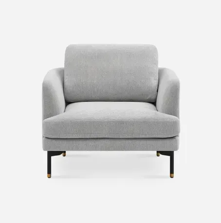 Fauteuil Pont-Aven en velours — fauteuils
