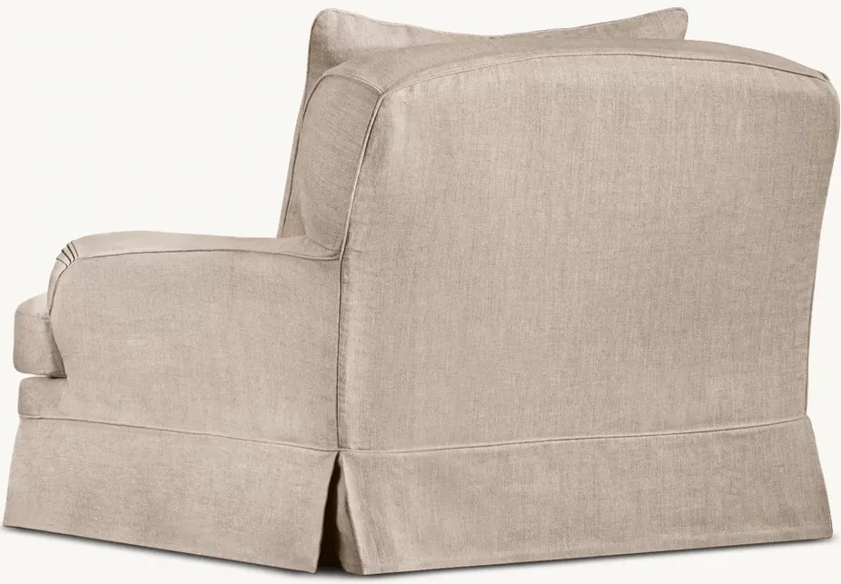 Fauteuil Riez en tissu, vue 3 sur 4