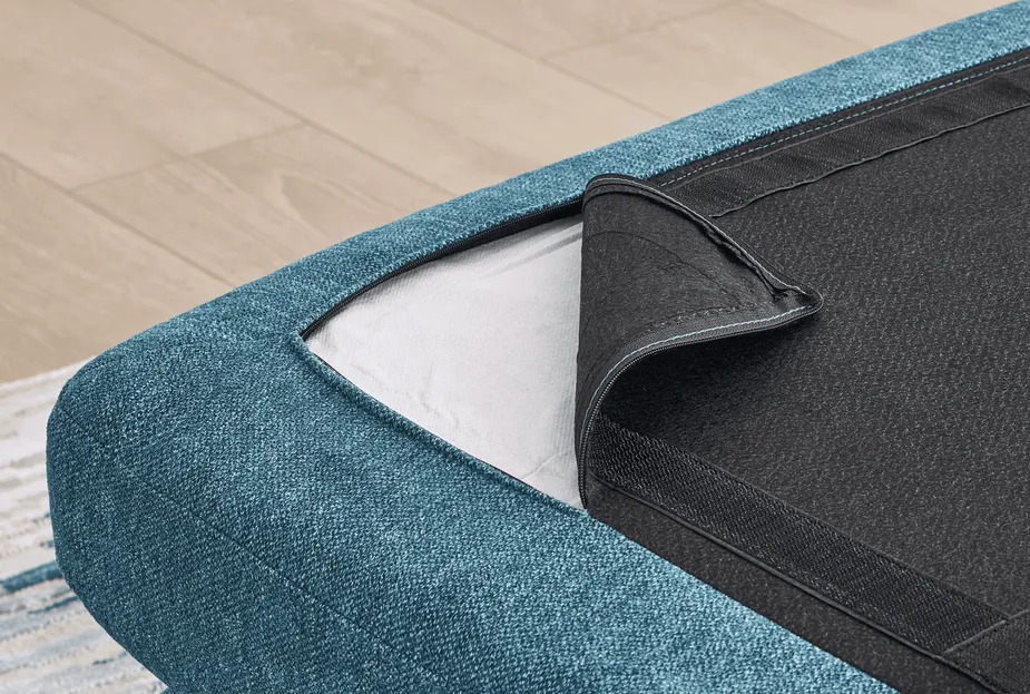 Fauteuil Salins en tissu, vue 5 sur 6